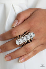 Load image into Gallery viewer, BLING Your Heart Out - White Ring

