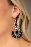 Carregar imagem no visualizador da galeria, Paradise Parlor - Black Earrings

