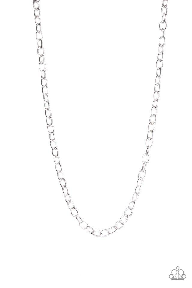 Courtside Seats - Silver Urban Necklace