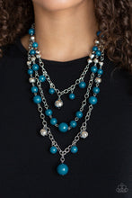 Cargar imagen en el visor de la galería, The Partygoer - Blue Necklace Set
