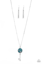 Load image into Gallery viewer, Key Keepsake - Blue Necklace Set
