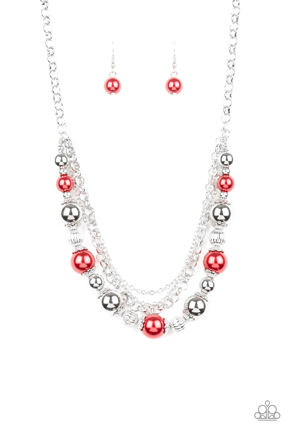 5th Avenue Romance - Red Necklace Set