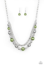Cargar imagen en el visor de la galería, 5th Avenue Romance - Green Necklace Set
