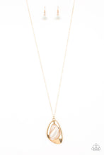 Load image into Gallery viewer, Asymmetrical Bliss - Gold Necklace Set
