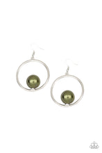 Charger l&#39;image dans la galerie, Solitaire REFINEMENT - Green Earrings
