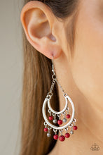 Charger l&#39;image dans la galerie, Free-Spirited Spirit - Red Earrings
