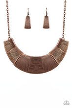Cargar imagen en el visor de la galería, More Roar - Copper Necklace Set
