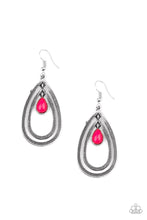 Charger l&#39;image dans la galerie, Drops of Color - Pink Earrings
