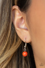 Cargar imagen en el visor de la galería, Earth Conscious - Orange Necklace Set
