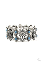 Load image into Gallery viewer, Majestic Gardens - Blue Bracelet
