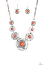 Cargar imagen en el visor de la galería, Tiger Trap - Orange Necklace Set
