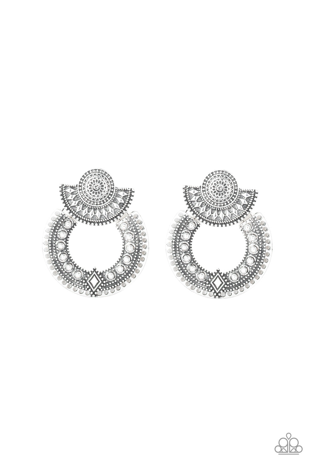 Texture Takeover - Silver Earrings