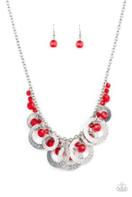 Load image into Gallery viewer, Turn It Up - Red Necklace Set
