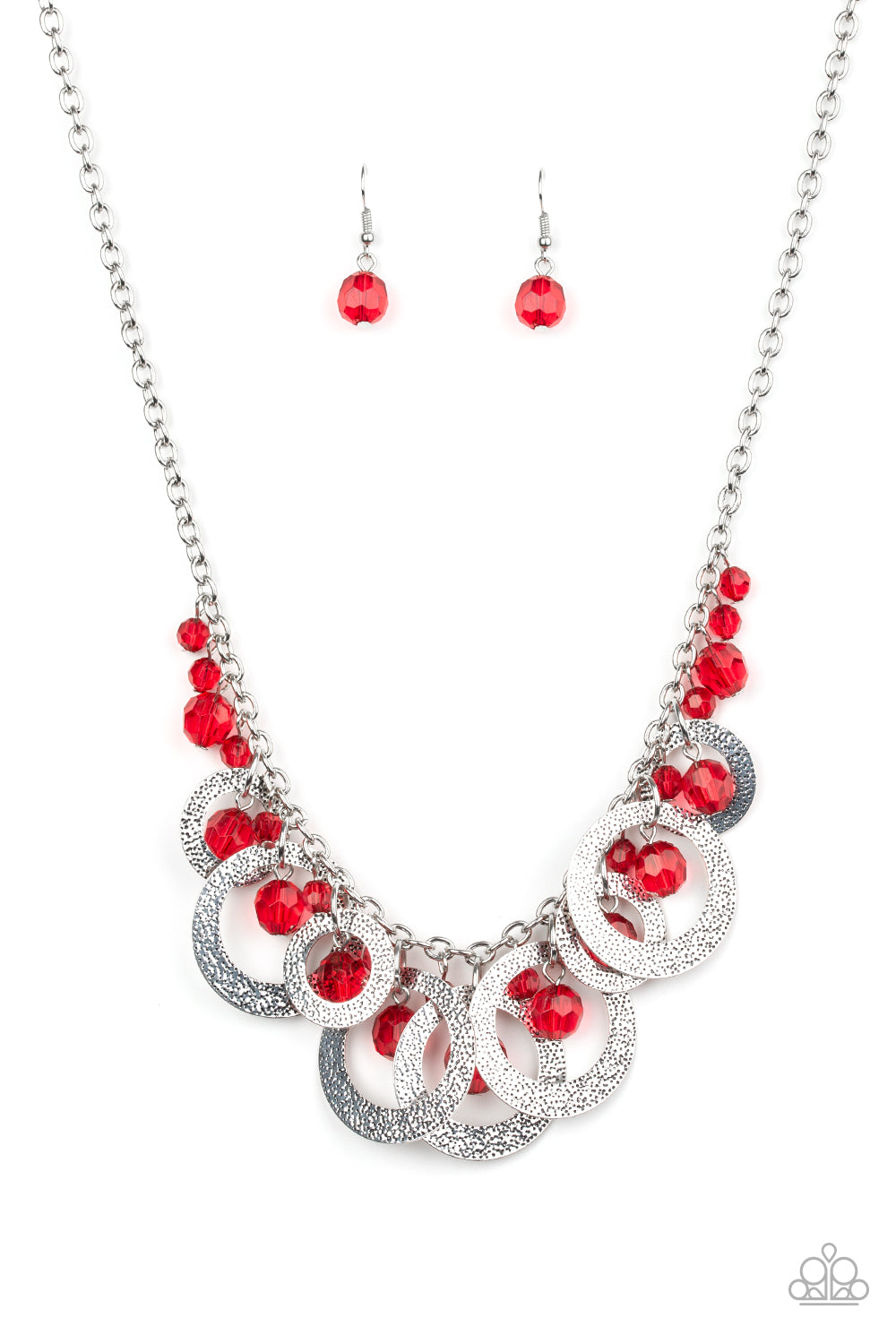 Turn It Up - Red Necklace Set