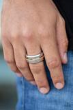 Charger l&#39;image dans la galerie, Battle Tank - Silver Urban Ring
