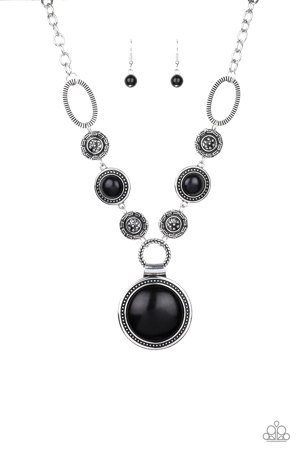 Sedona Drama - Black Necklace Set