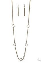 Load image into Gallery viewer, Teardrop Timelessness - Brass Necklace Set
