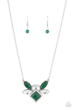 Cargar imagen en el visor de la galería, Amulet Avenue - Green Necklace Set
