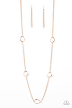 Load image into Gallery viewer, Teardrop Timelessness - Rose Gold Necklace Set
