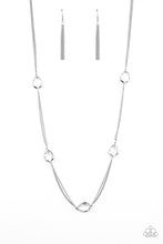 Load image into Gallery viewer, Teardrop Timelessness - White Necklace Set
