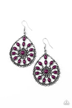 Load image into Gallery viewer, Free To Roam - Purple Earrings
