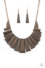 Load image into Gallery viewer, Metro Mane - Copper Necklace Set
