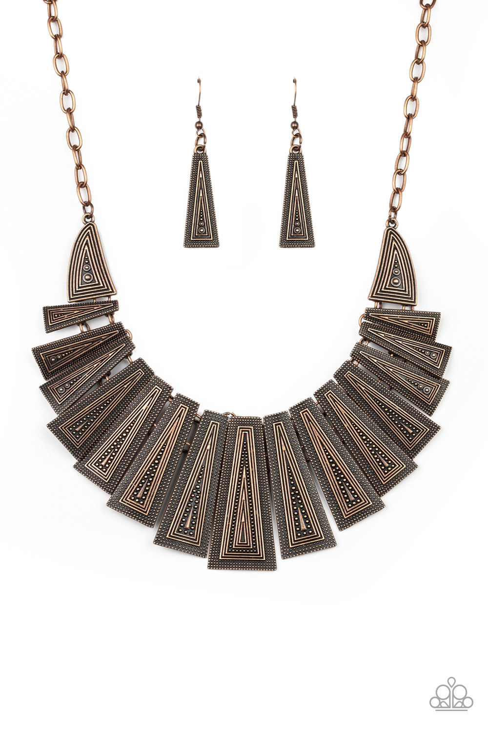 Metro Mane - Copper Necklace Set