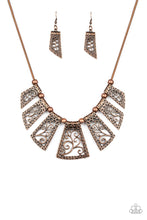 Load image into Gallery viewer, Vintage Vineyard - Copper Necklace Set
