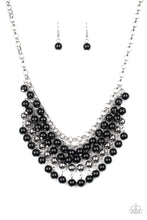 Cargar imagen en el visor de la galería, Jubilant Jingle - Black Necklace Set
