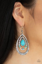 Load image into Gallery viewer, Terra Teardrops - Multi Earrings
