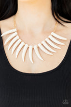 Load image into Gallery viewer, Tusk Tundra - White Necklace Set
