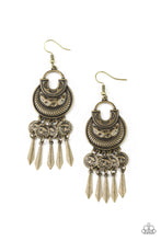 Carregar imagem no visualizador da galeria, Give Me Liberty - Brass Earrings
