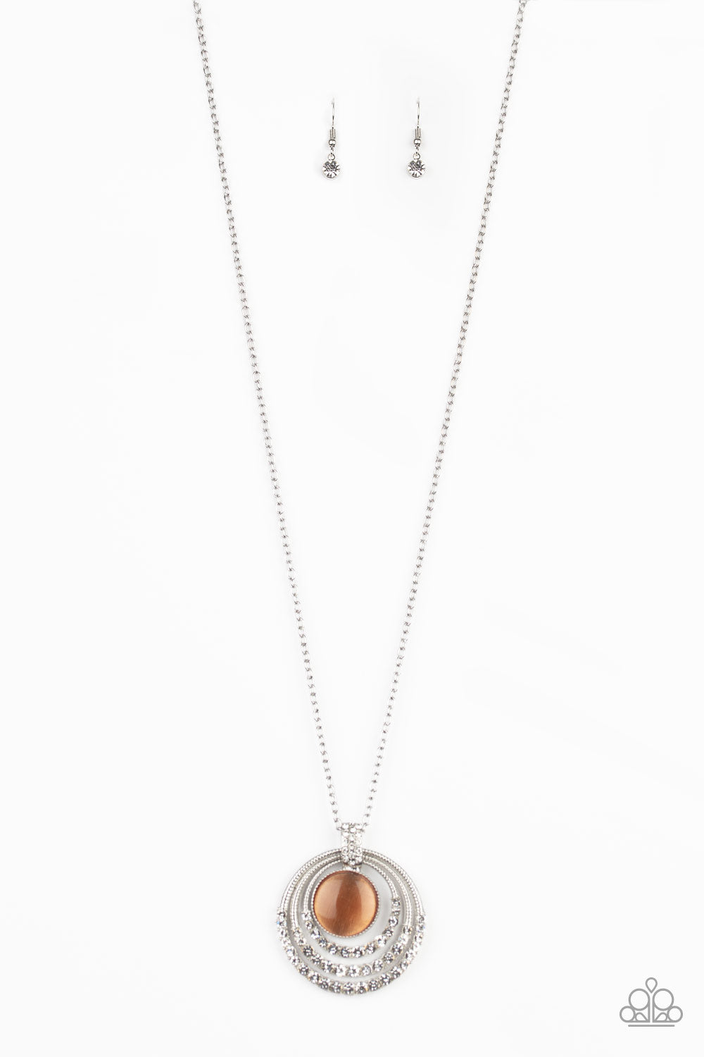 A Diamond A Day - Orange Necklace Set