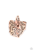 Load image into Gallery viewer, Banded Butterflies - Copper Ring
