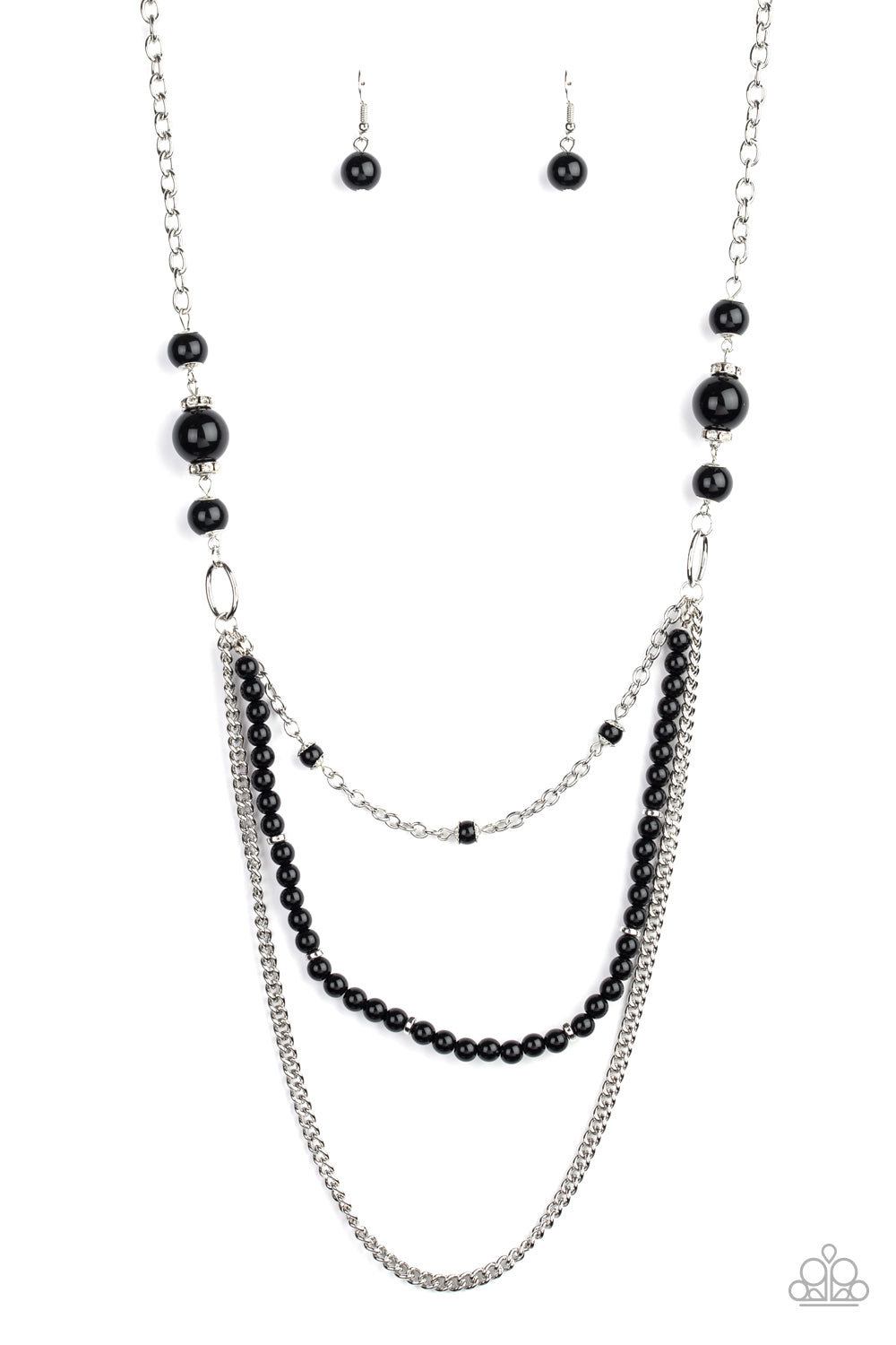 Very Vintage - Black Necklace Set