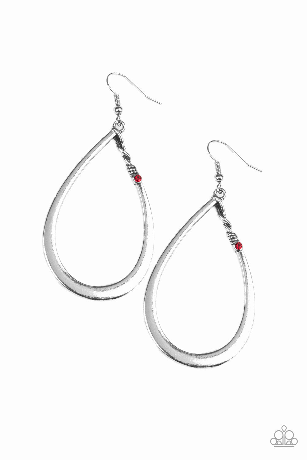 Very Enlightening - Red Earrings