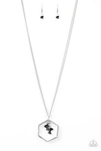 Cargar imagen en el visor de la galería, Chicly Geocentric - Black Necklace Set
