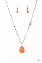 Cargar imagen en el visor de la galería, Peaceful Prairies - Orange Necklace Set
