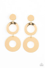 Load image into Gallery viewer, Pop Idol - Gold Earrings

