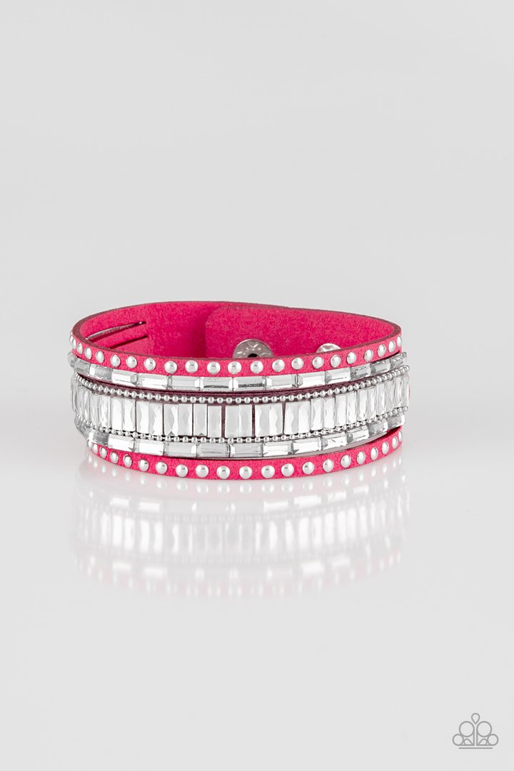 Rock Star Rocker - Pink Urban Bracelet