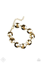 Load image into Gallery viewer, Fabulously Flashy - Brass Bracelet
