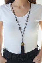 Load image into Gallery viewer, Brush It Off - Brass Necklace Set
