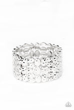 Load image into Gallery viewer, Tectonic Texture - Silver Bracelet
