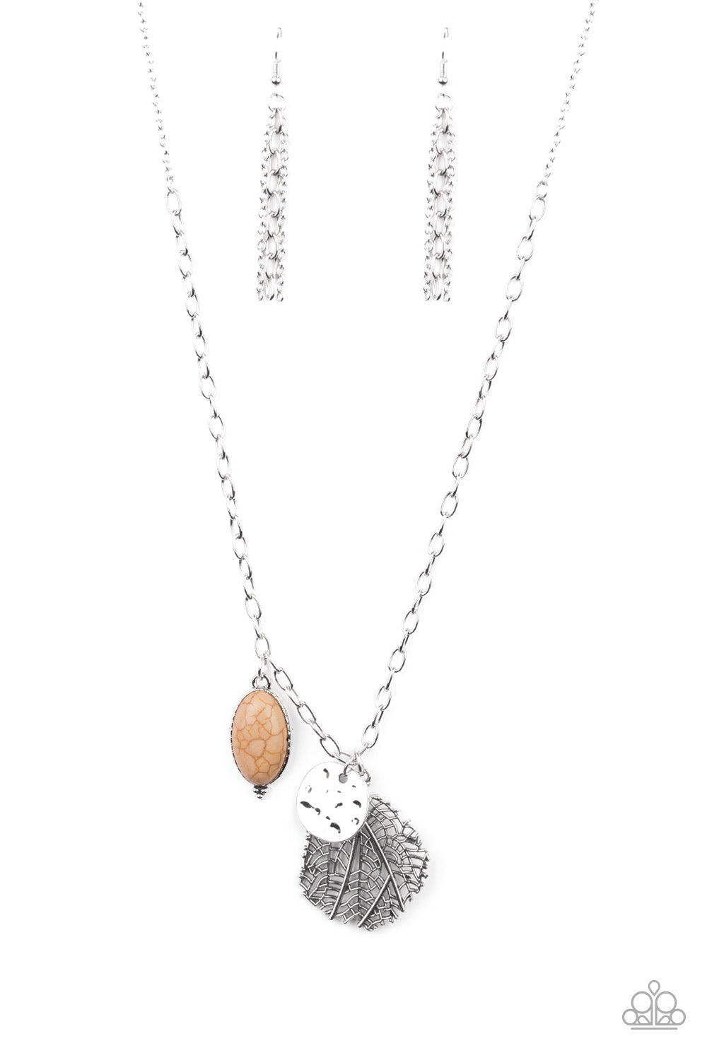 Free-Spirited Forager - Brown Necklace Set