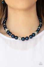 Load image into Gallery viewer, Rich Girl Refinement - Blue Necklace Set
