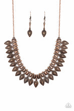 Load image into Gallery viewer, When The Hunter Becomes The Hunted - Copper Necklace Set
