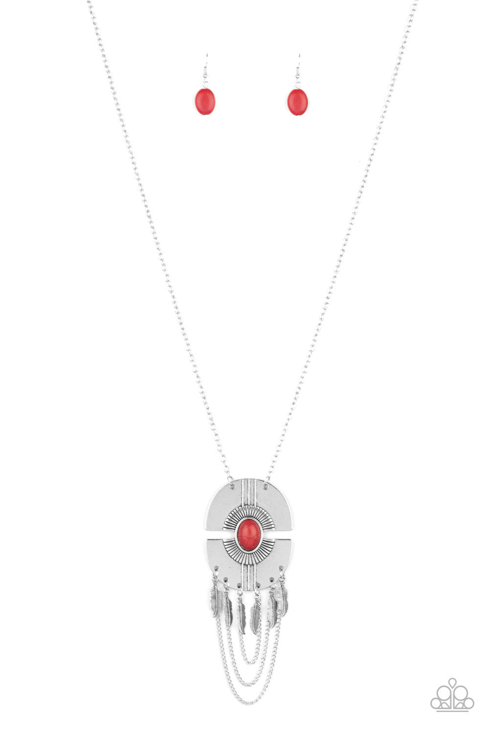 Desert Culture - Red Necklace Set