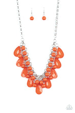 Cargar imagen en el visor de la galería, Endless Effervescence - Orange Necklace Set
