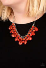 Cargar imagen en el visor de la galería, Endless Effervescence - Orange Necklace Set
