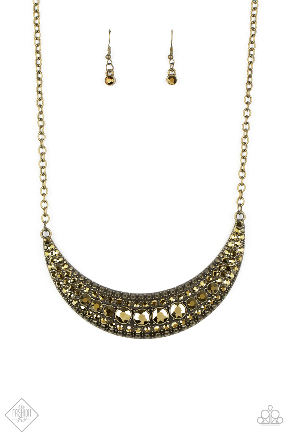 Moon Child Magic - Brass Necklace Set